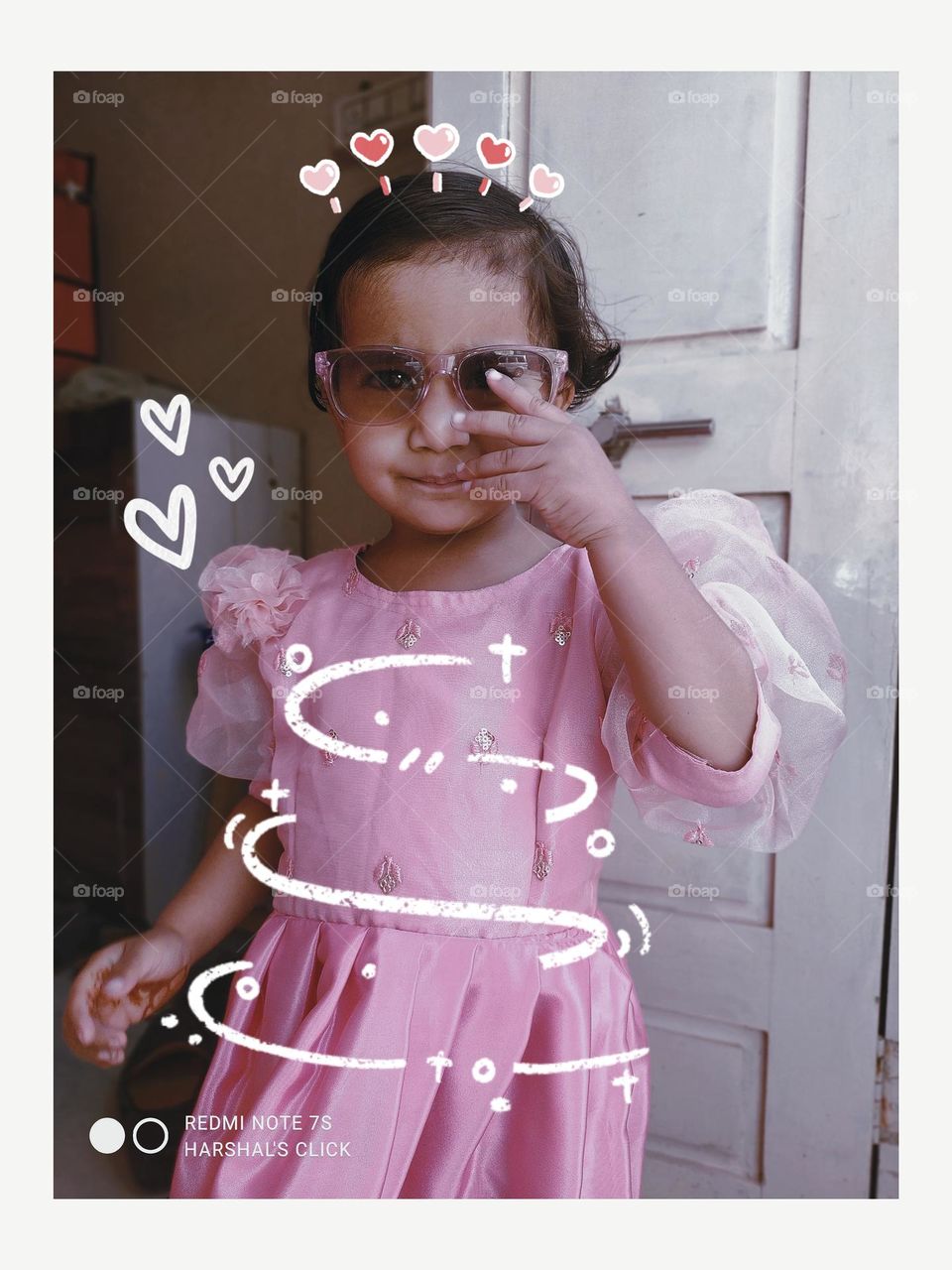 Cute baby enjoying 💘💘