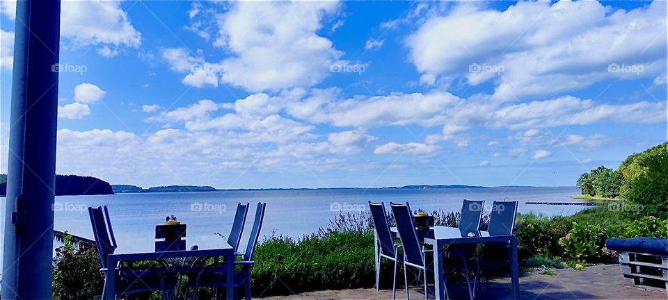 This is the “Strelasund”, a part of the “Baltic Sea” or “Ostsee” in “Mecklenburg - Western Pomerania”, Germany surrounding the island of “Rügen”. 2024. Hypnotic Productions