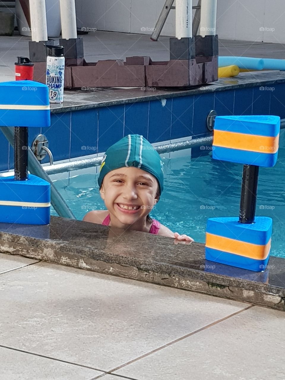 Aprendendo a nadar
Learning to swim