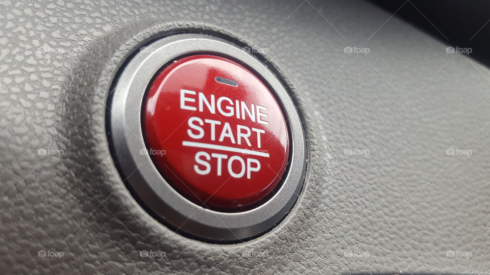 engine start/stop push button switch.