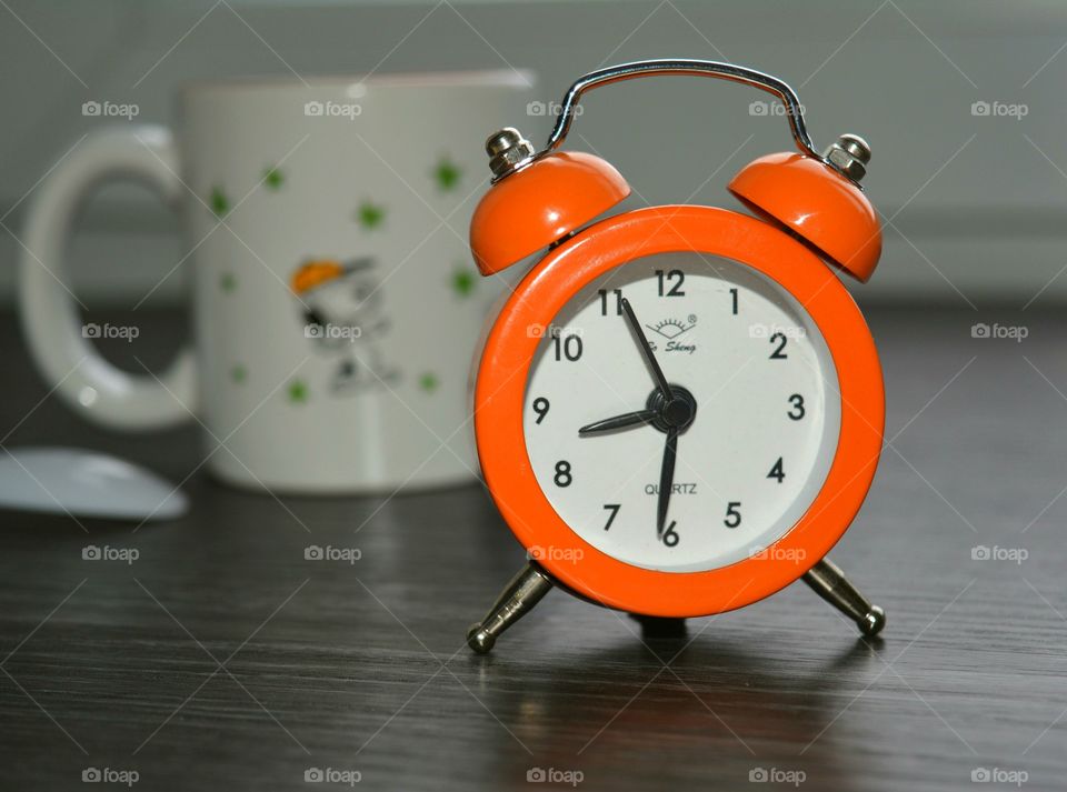Time, Clock, No Person, Dawn, Wake