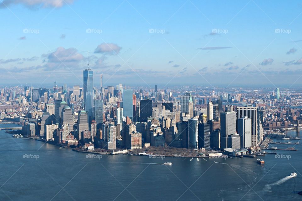 new york helicopter view