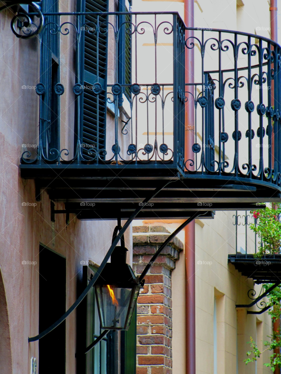 building balcony lantern architecture by wme