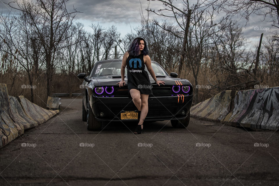 Beautiful Girl Mean Car