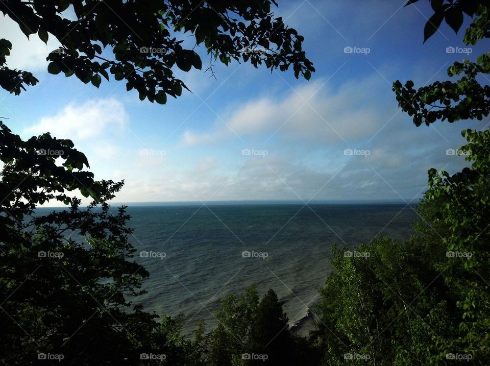 A Hike Along the Cliffs of Lake Michigan