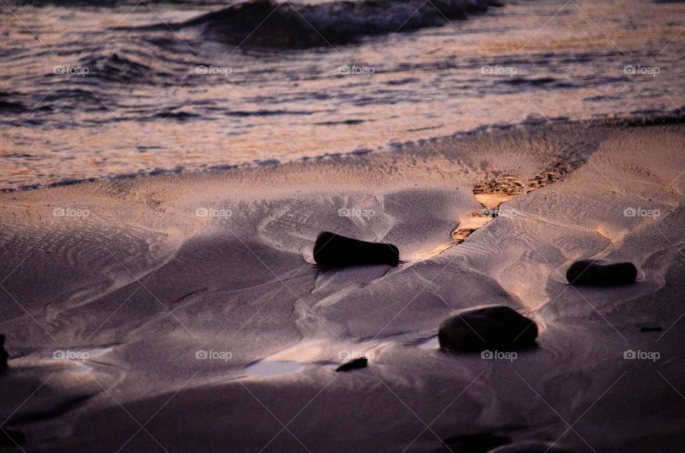 Scenic view of beach