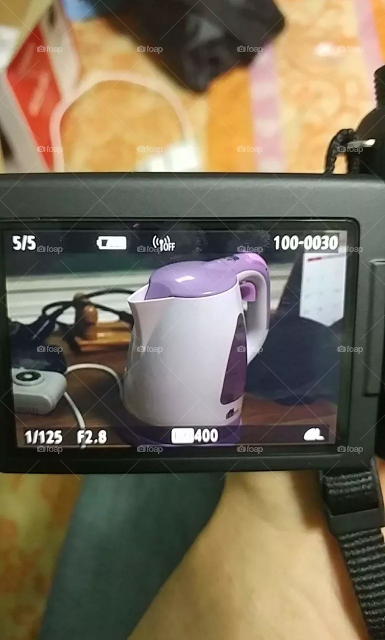 in camera