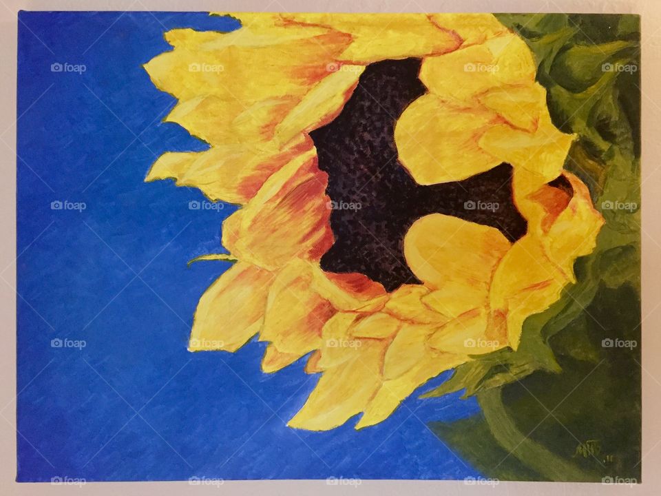 Painting Sunflower 