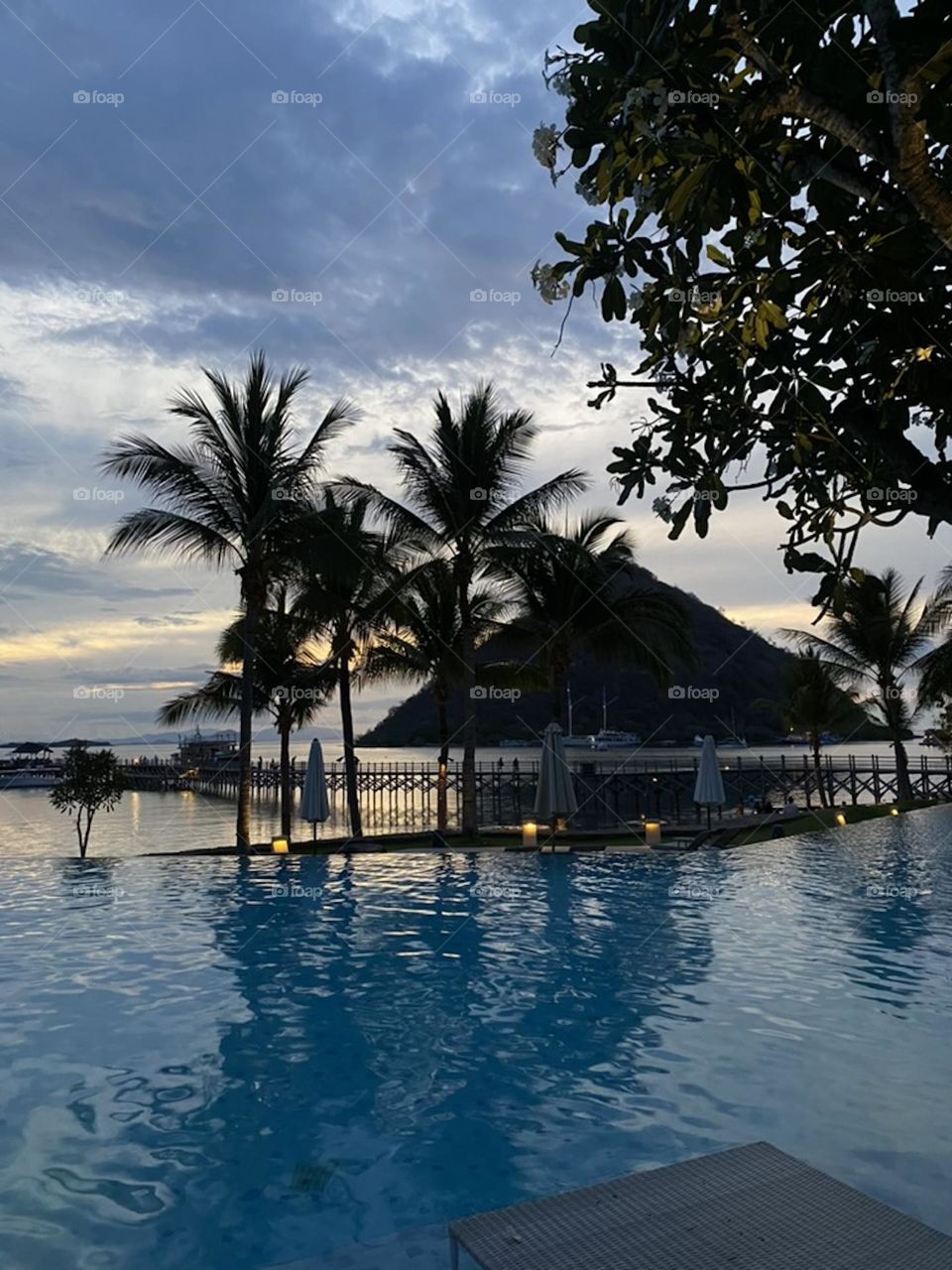 Beach Hotel Evening View