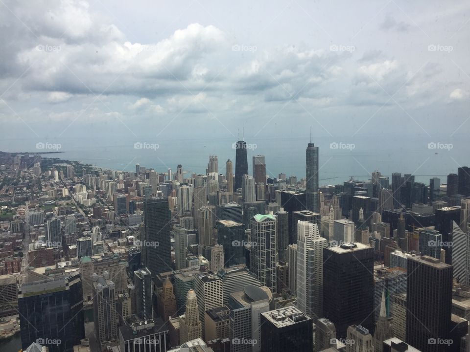 Chicago from the Willis Tower Skydeck