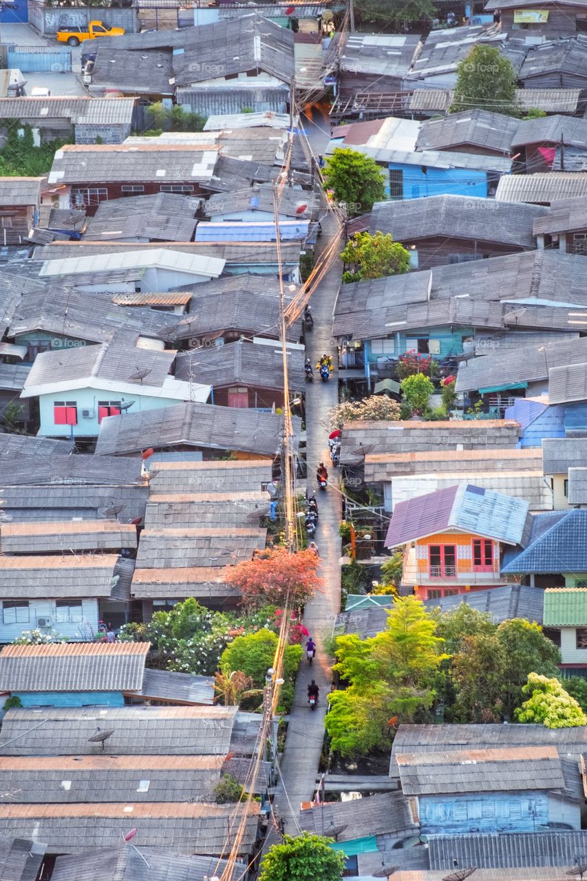 Bangkok city scape view