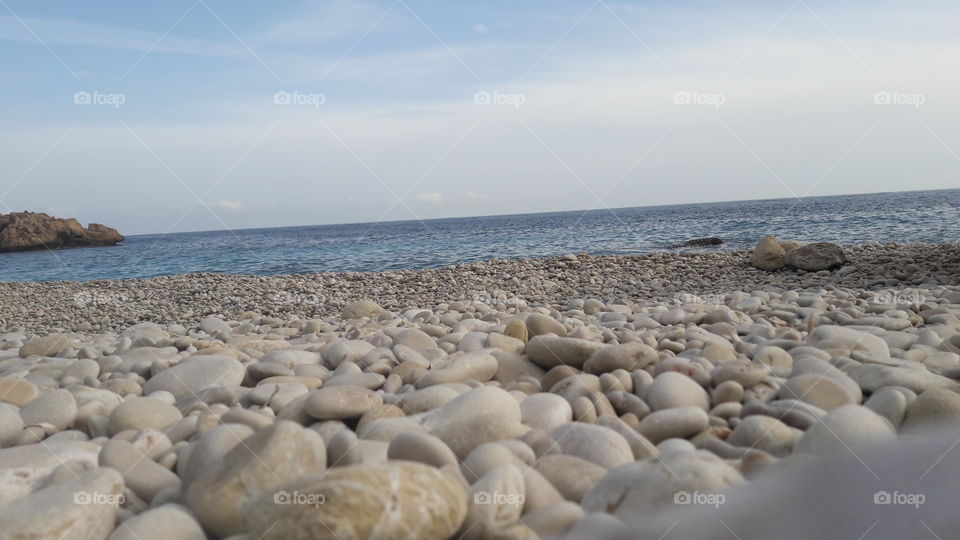 Beach, Sea, Seashore, Water, Rock