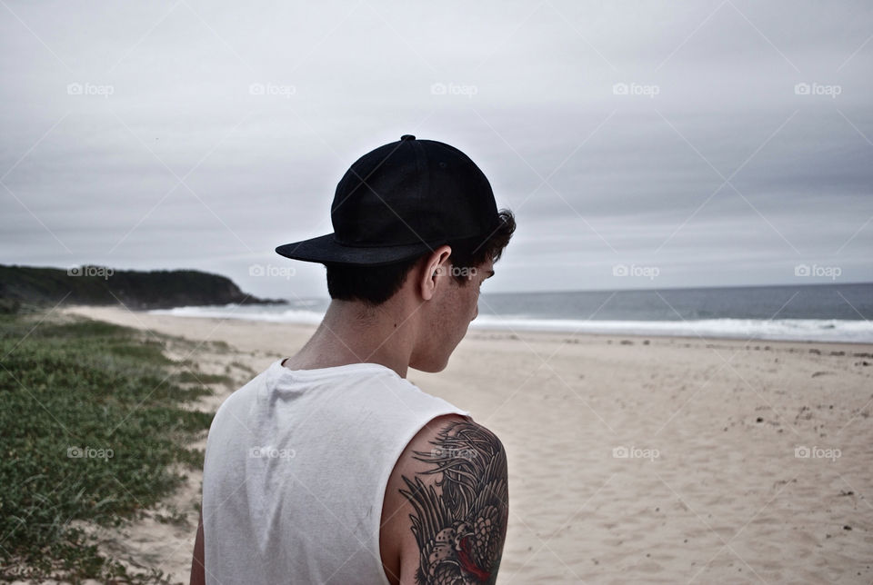 beach grey tattoo australia by louis3210