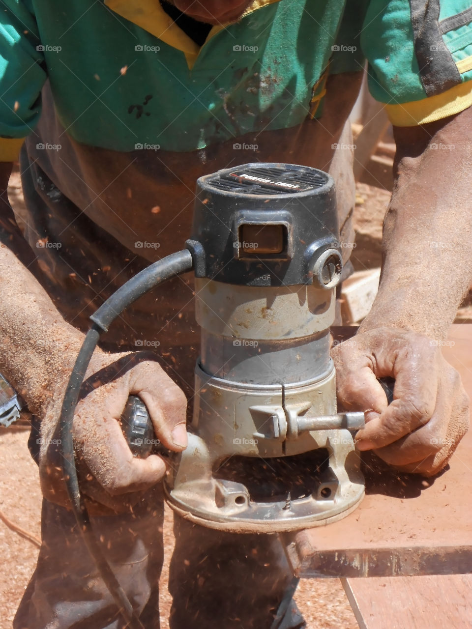 Using Woodcarving Router