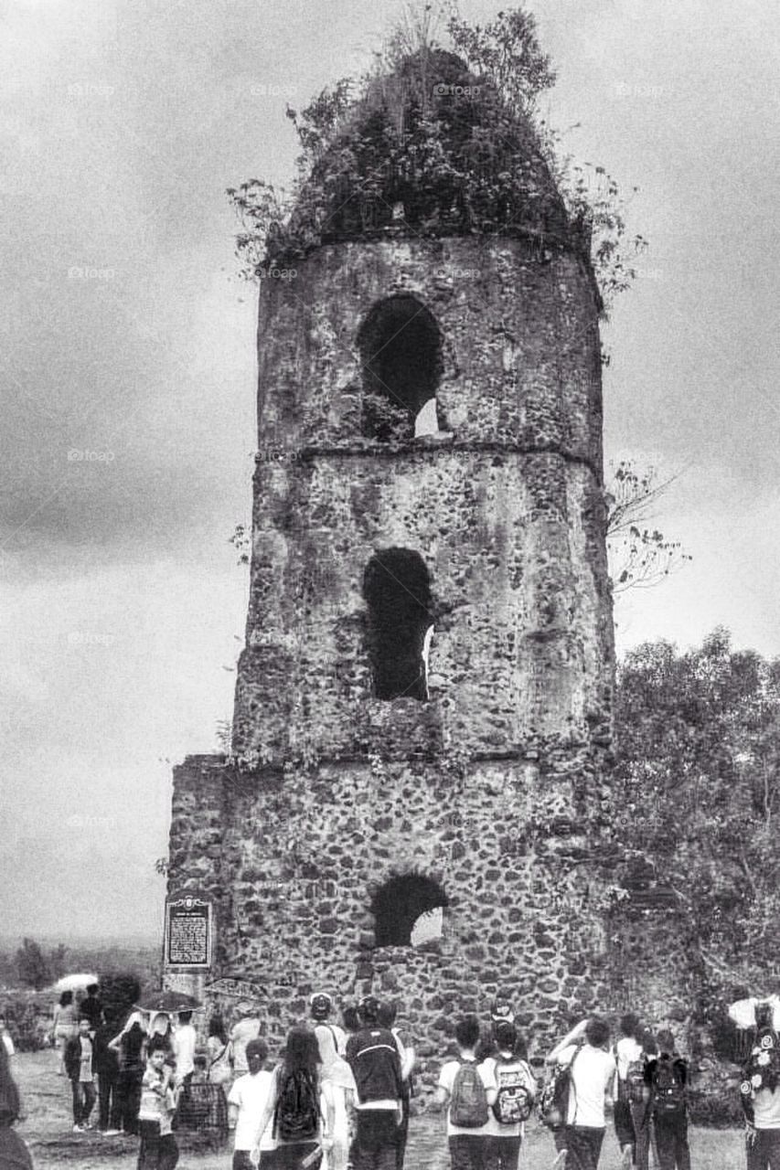 The buried church