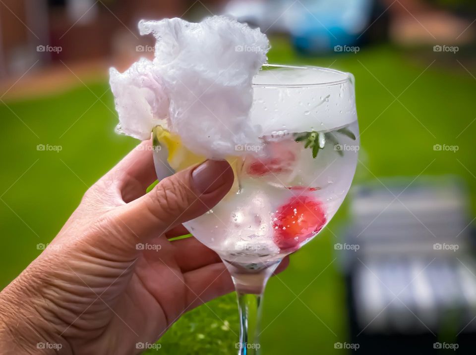 Candy floss gin 