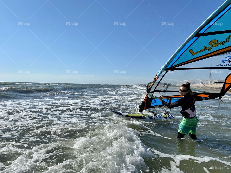 First time on the Waves 