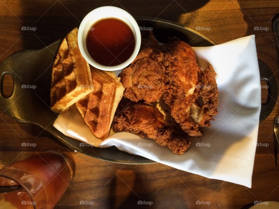 Chicken and Waffles