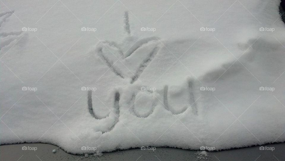 I Love You Snow