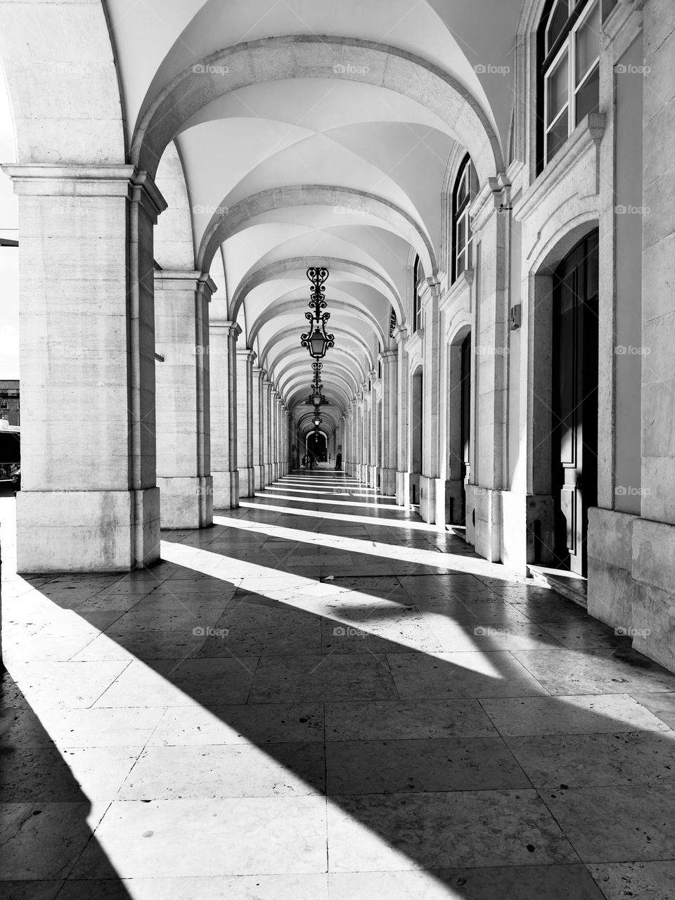 Graceful arches frame history in stone 🏛️
