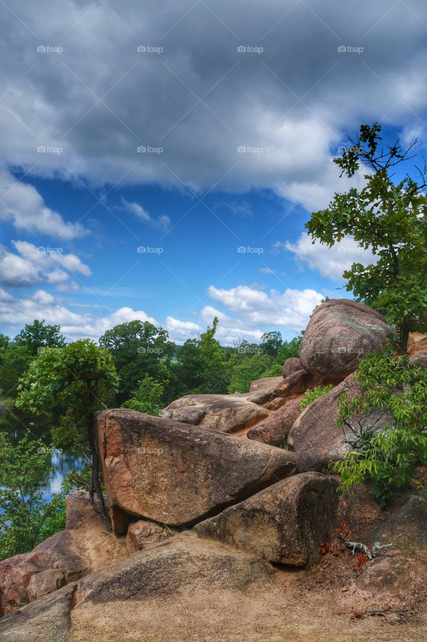 Scenic landscape view