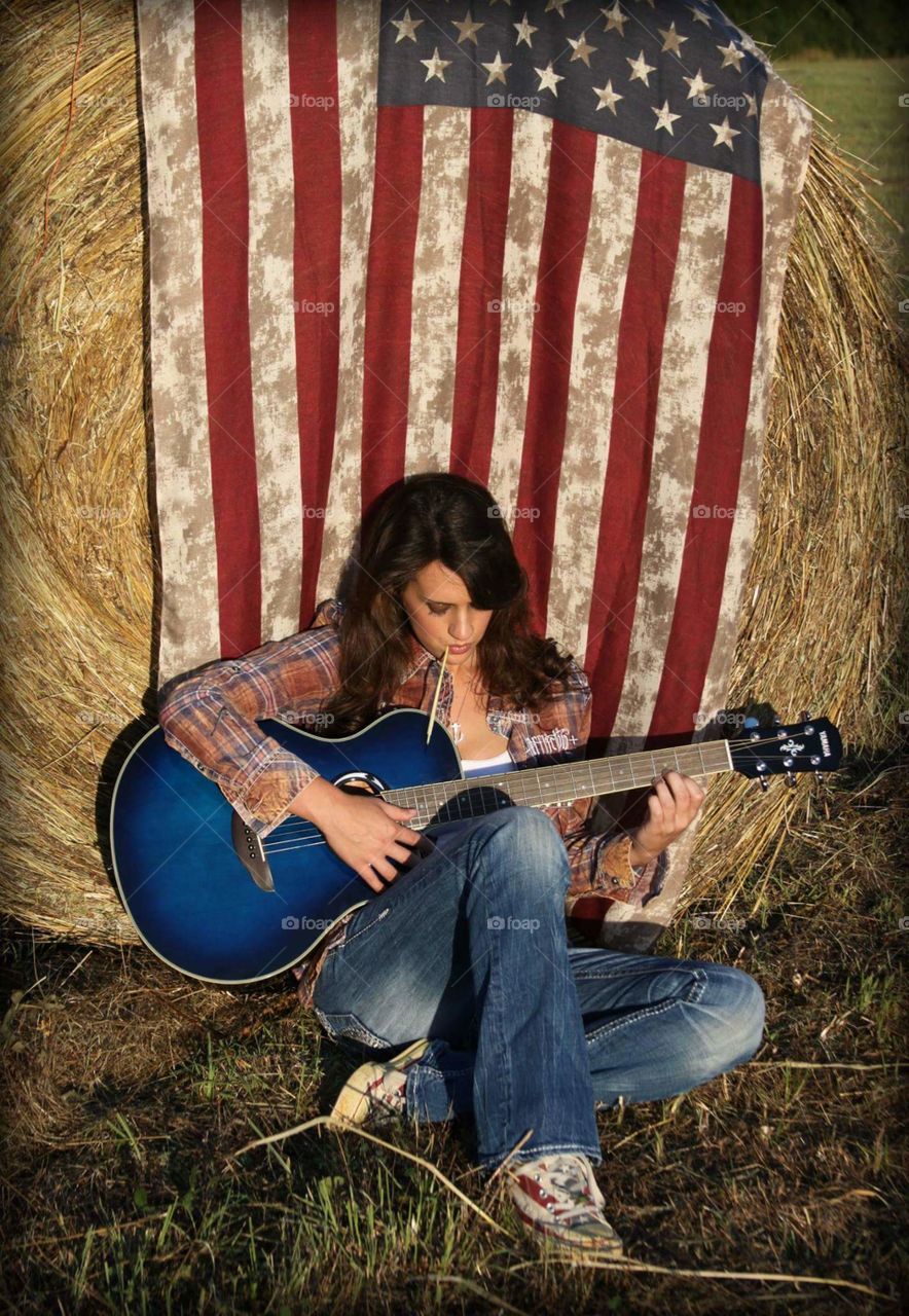 Red White Blue Serenity