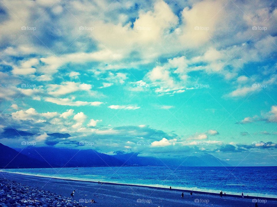 Hualien beaches. Taiwan