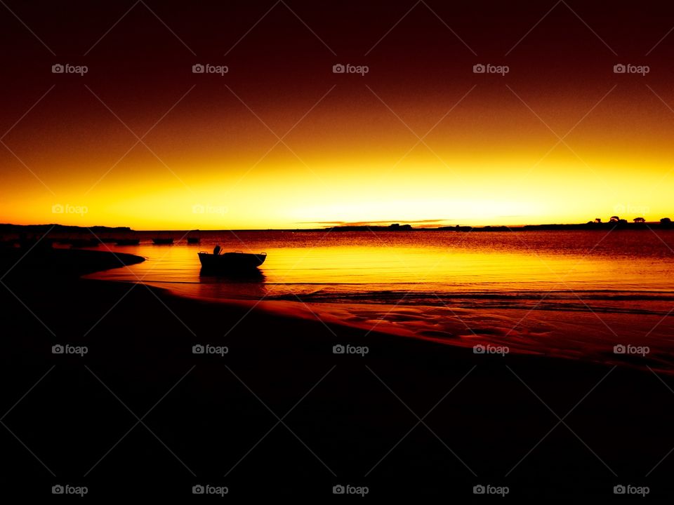 Sunset. Kalbarri Western Australia