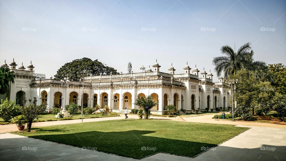 beautyfull chawmohalla palace in hyderabad india