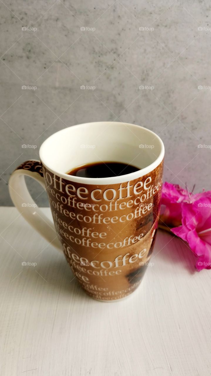 coffee,drink,cup,flower,black,hot