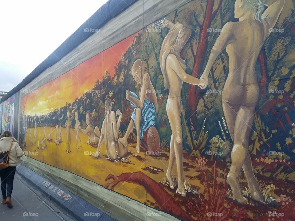 wall in Berlin