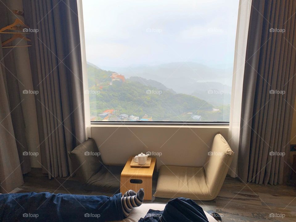Rest with the view