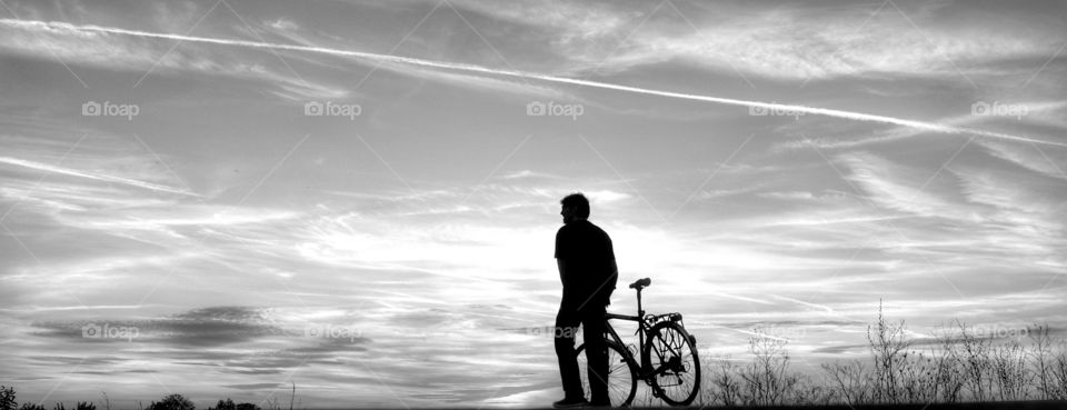 Sunset, Landscape, People, Dawn, Sky