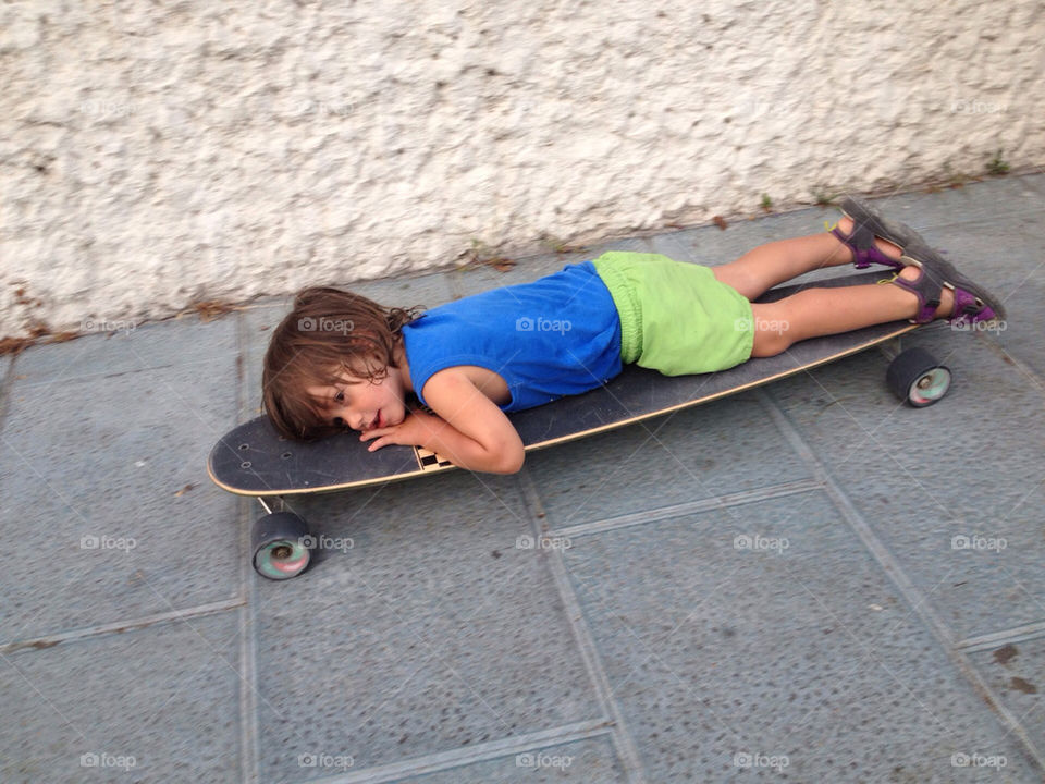 street child kid skate by evanilsen