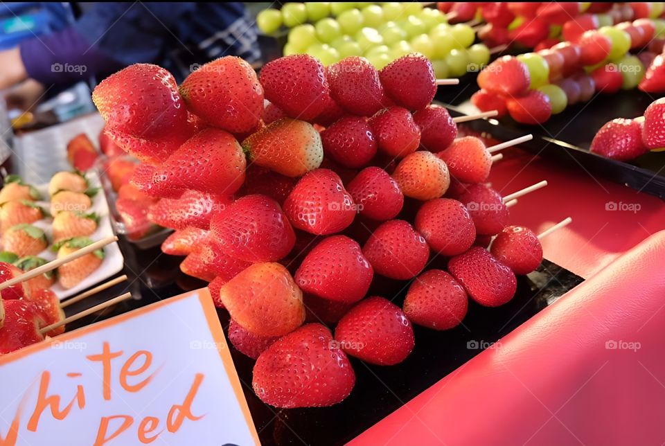 strawberry stick fresh