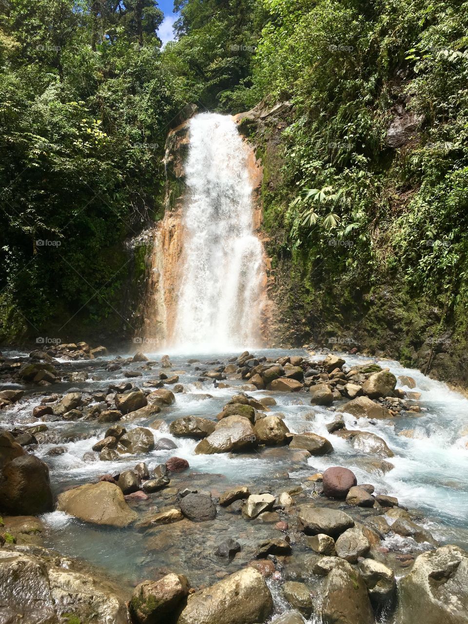 Las Gemelas Waterfalls, Bajos del Toro, Costa Rica 