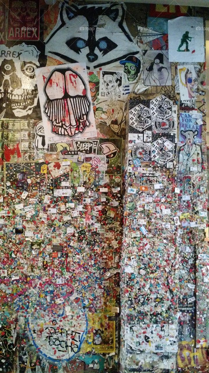 Gum Wall