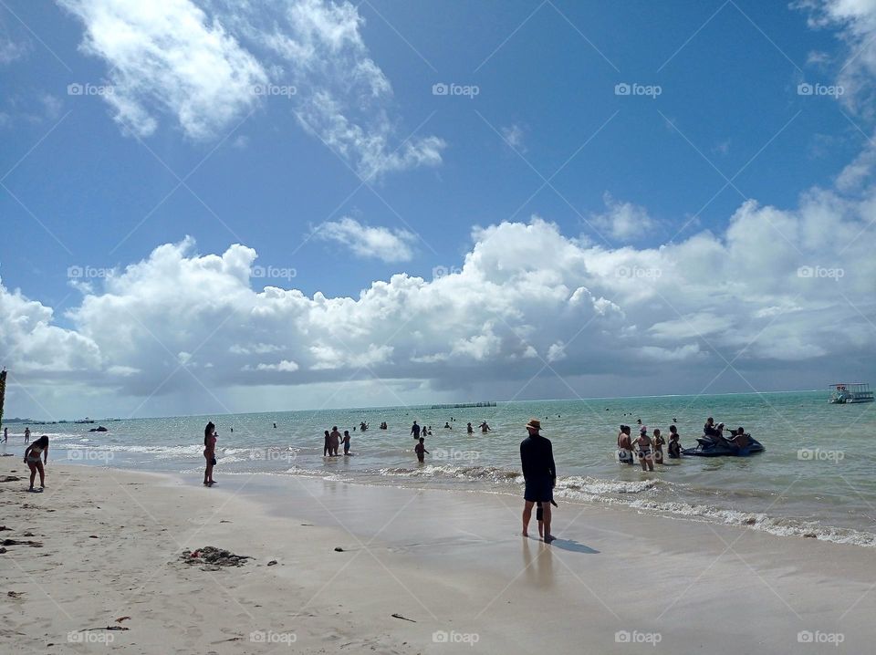 Vacation on the beach / vacaciones en la playa