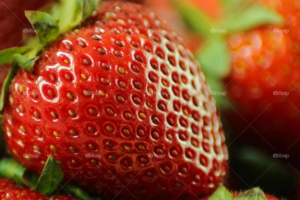 Strawberry Macro Shot