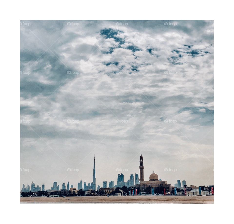 Nice beach view #dubai #uae