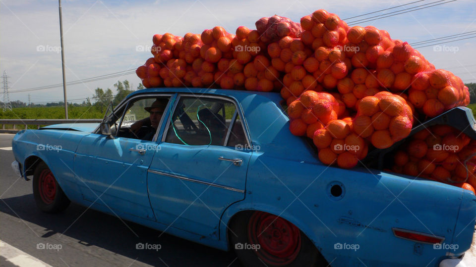 oranges chile smart cargo by kallek