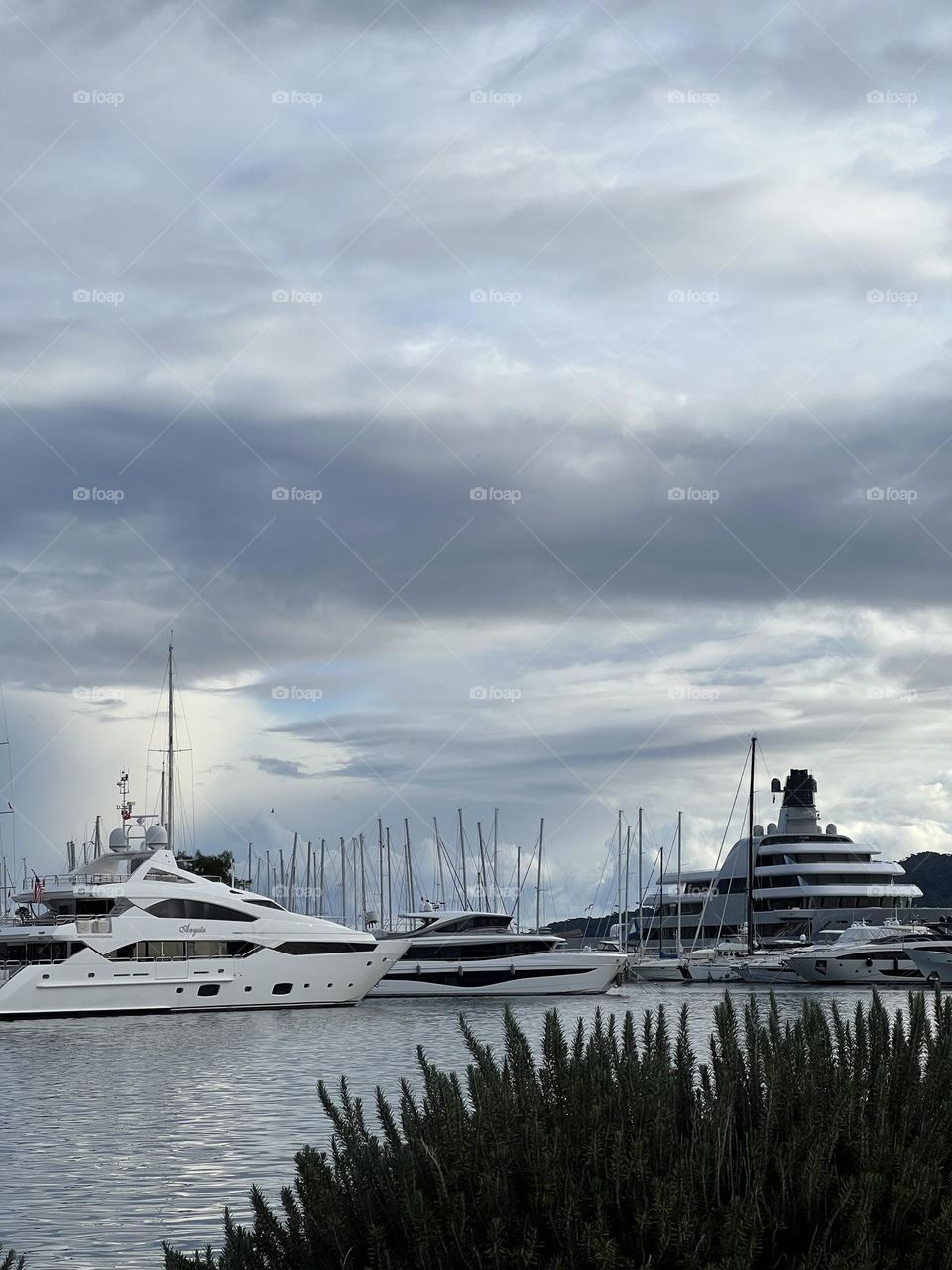 Yacht marina in Turkey 