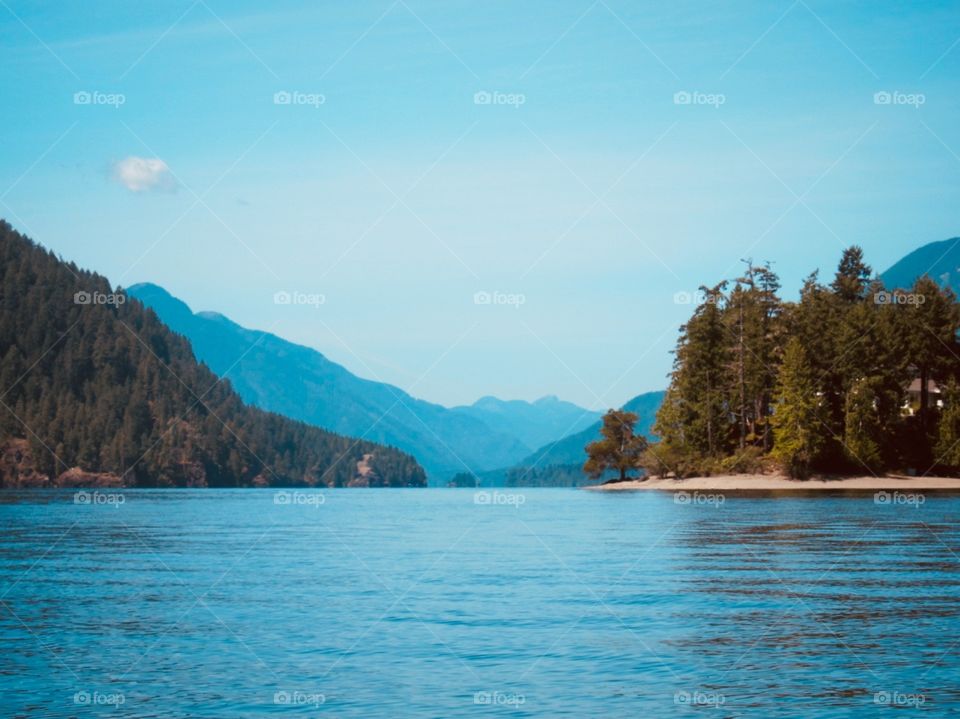 This is a photo of a lake in Vancouver Island