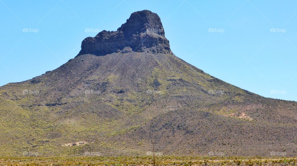 Dark mountain. Dark mountain