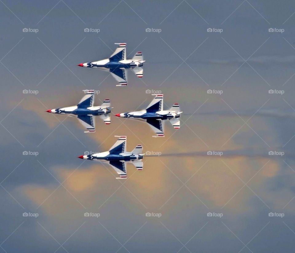 Four in formation