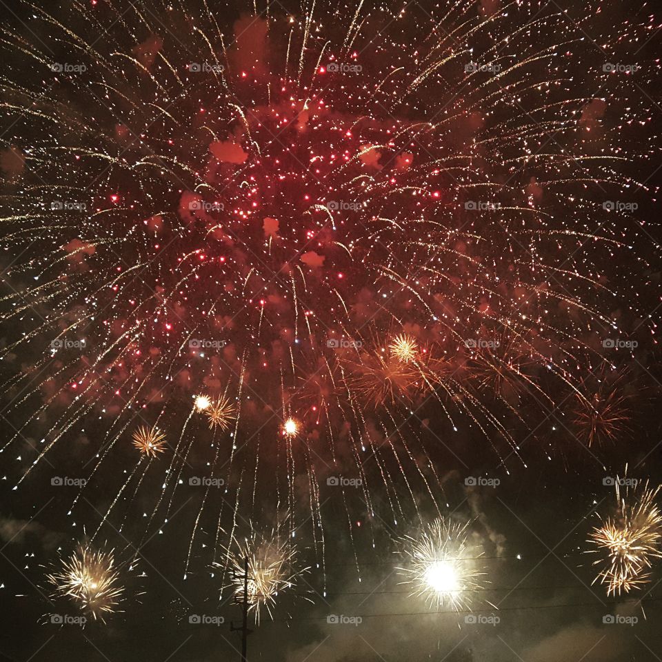 fireworks on the 4th
