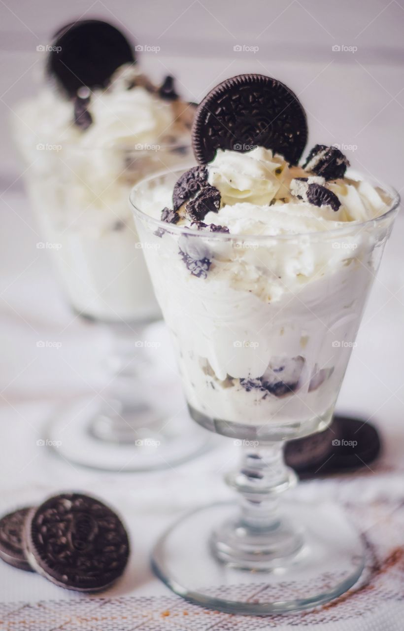 Oreo ice cream