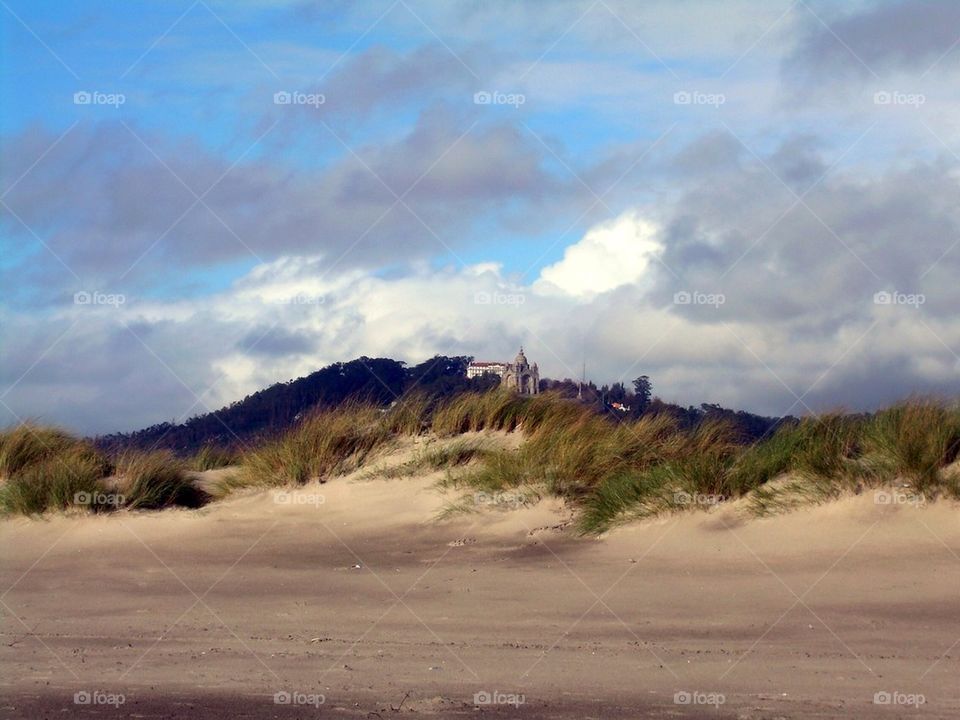 Viana from the beach 
