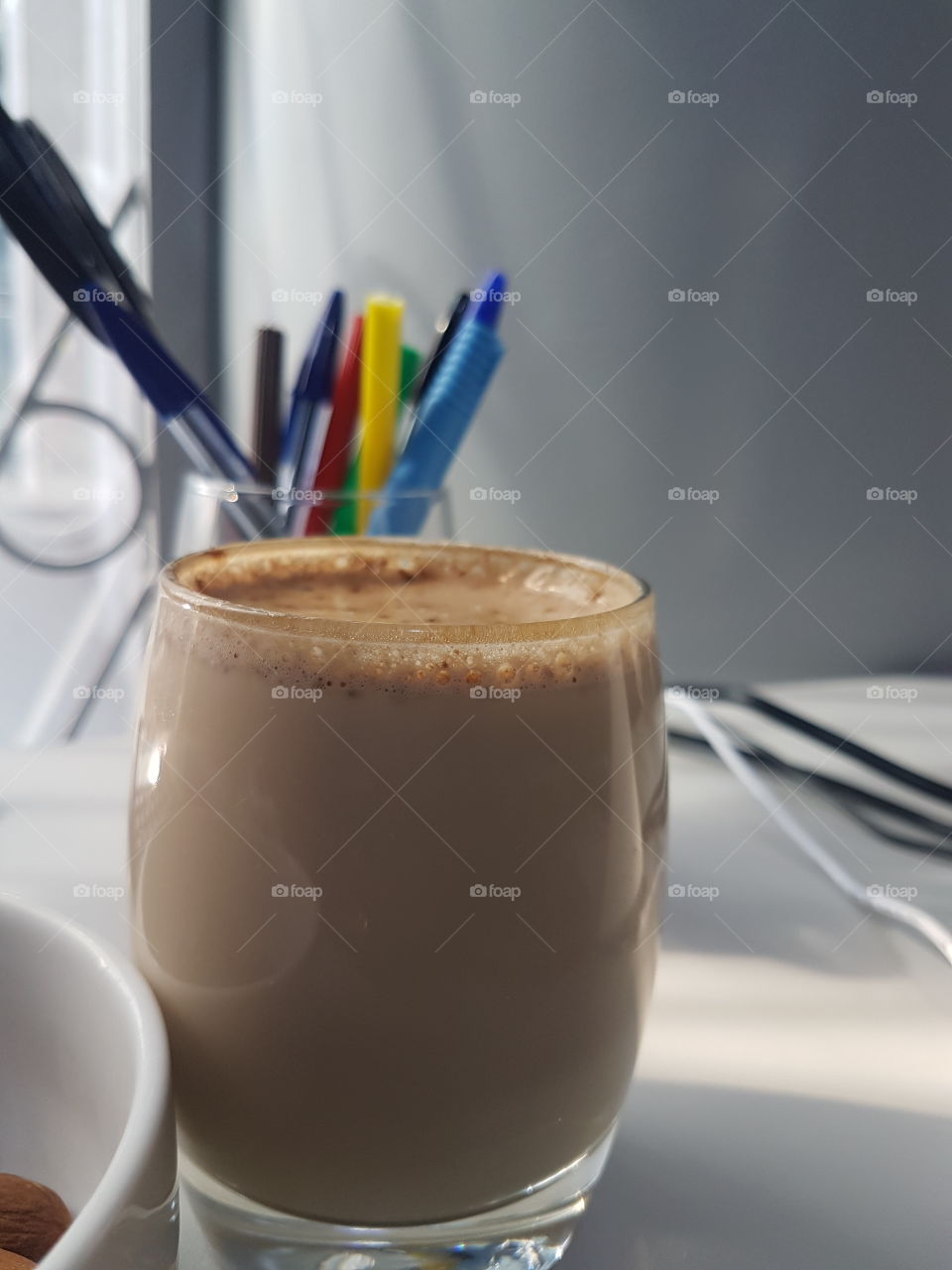 coffee break in the office.