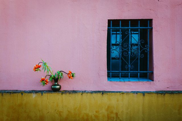 colored window